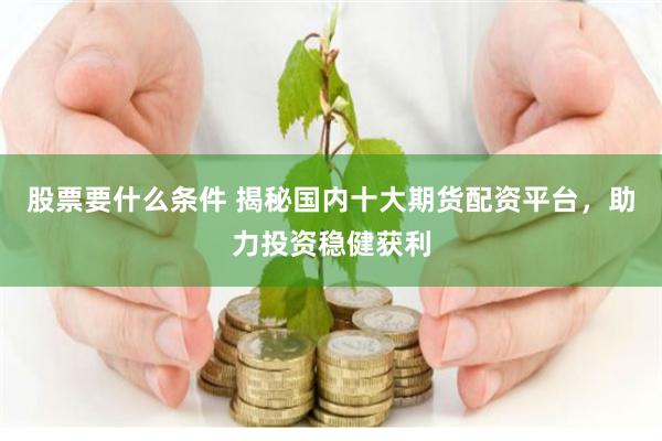股票要什么条件 揭秘国内十大期货配资平台，助力投资稳健获利
