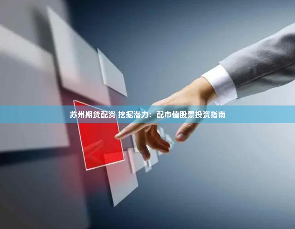 苏州期货配资 挖掘潜力：配市值股票投资指南
