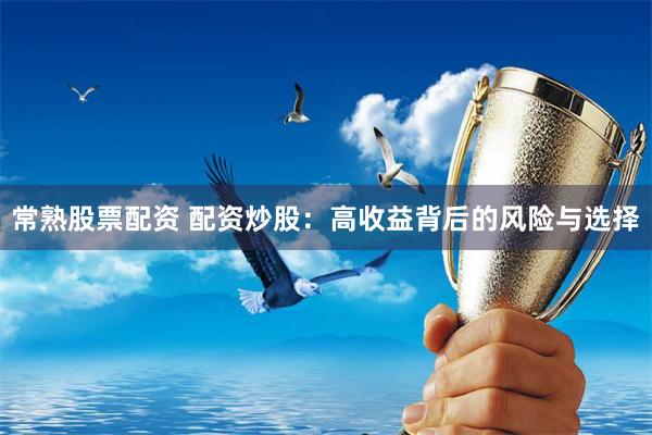 常熟股票配资 配资炒股：高收益背后的风险与选择